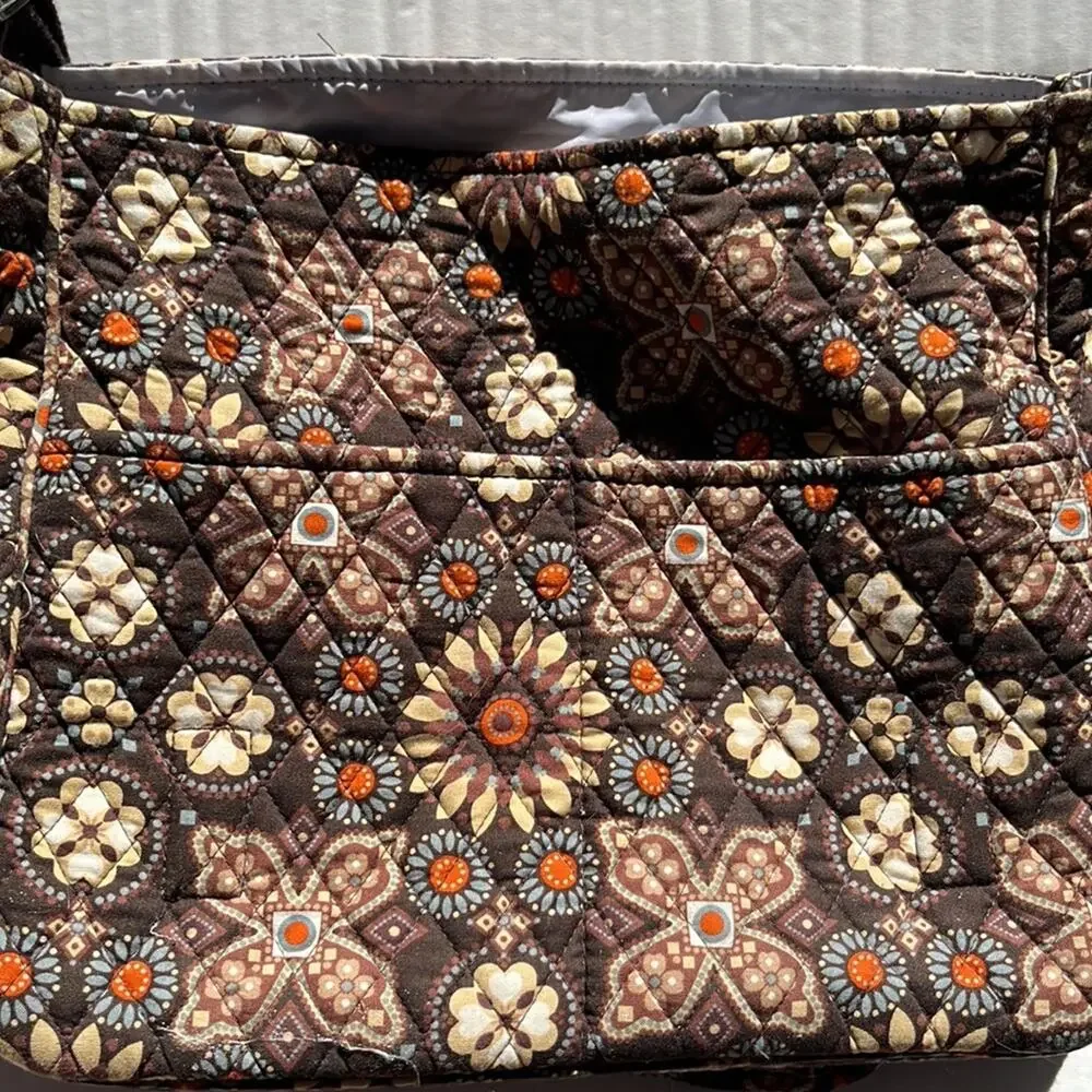 Vera Bradley Messenger Diaper Bag NO CHANGING PAD Retired Pattern Canyon…